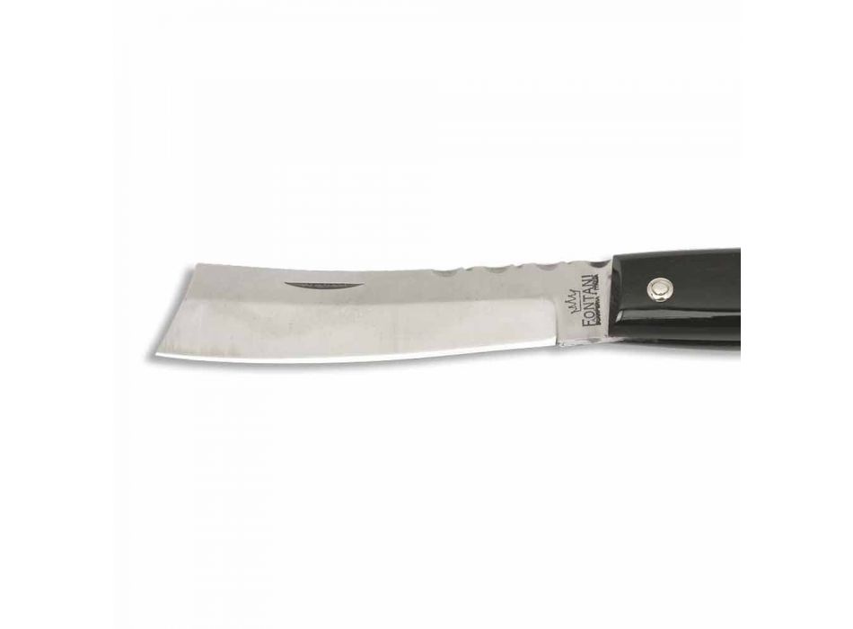 Cuchillo Rasolino con hoja de acero de 9 cm de largo Made in Italy - Rosolino Viadurini