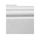 Mesita de noche con estructura de partículas de madera contrachapada Made in Italy - Thor Viadurini