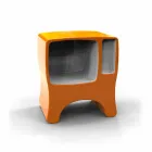 Mesita de noche de diseño en Adamantx® Catodico Made in Italy Viadurini