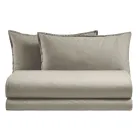 Funda nórdica matrimonial completa en puro algodón teñido en prenda - Delicacy Viadurini