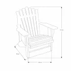 Mueble de baño Composición 2 en madera maciza de teca - Solferino Viadurini