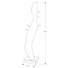 Mueble de baño Composición 2 en madera maciza de teca - Solferino Viadurini