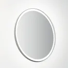 Mueble de Baño Composición 3 en Metal y Roble Lujo Ecolegno - Cizco Viadurini