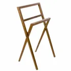 Mueble de Baño Composición 3 en Madera de Teca y Hi Macs® - Talco Viadurini