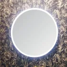 Composición 5 Mueble de baño suspendido en madera y cristal Made in Italy - Renga Viadurini