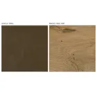 Composición de pared moderna en roble nórdico anudado y acabado en hierro - Iselin Viadurini