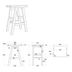 Composición de Muebles de Baño con Accesorios de Barro y Espejo - Maryse Viadurini