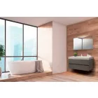 Composición suspendida del baño en Fenix Grey - Becky Viadurini