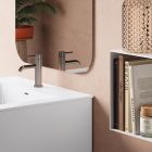 Composición de baño compuesta por espejo y base antiarañazos Made in Italy - Kilos Viadurini