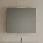 Composición de baño con base con 2 cajones y 1 puerta de roble - Titan Viadurini