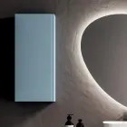 Composición de Baño con 2 Bases con 1 Cajón cada una y Espejo - Titan Viadurini