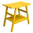 Composición de Baño de Diseño Color Amarillo con Accesorios y Espejo - Patryk Viadurini