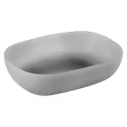 Composición de baño de diseño gris completa con accesorios esmaltados - Georges Viadurini