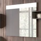 Composición de baño suspendida en fenix gris humo made in Italy, Nápoles Viadurini