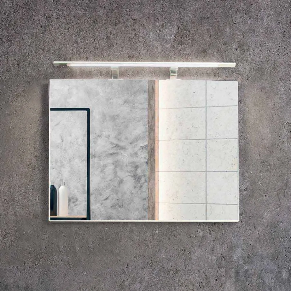 Composición Baño Suspendido en Mdf Lacado Hecho en Italia - Becky Viadurini