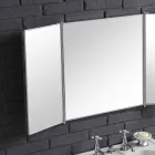 Composición con lavabo de cerámica columna de unos 900 años de estilo de línea Viadurini