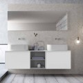 Composición de baño de suspensión de diseño moderno Made in Italy - Callisi14