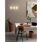 Composición de oficina de diseño moderno en cuero Made in Italy - Giulio Viadurini