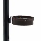 Composición de oficina de diseño moderno en cuero Made in Italy - Andrea Viadurini