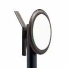 Composición de oficina de diseño moderno en cuero Made in Italy - Andrea Viadurini