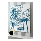 Composición de 2 paneles que representan flores Made in Italy - Sheryl Viadurini