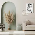 Composición de 2 Paneles con Estilización de un Abrazo Made in Italy - Kyoko Viadurini