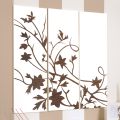Composición de 3 paneles que representan una rama con hojas Made in Italy - Ashton