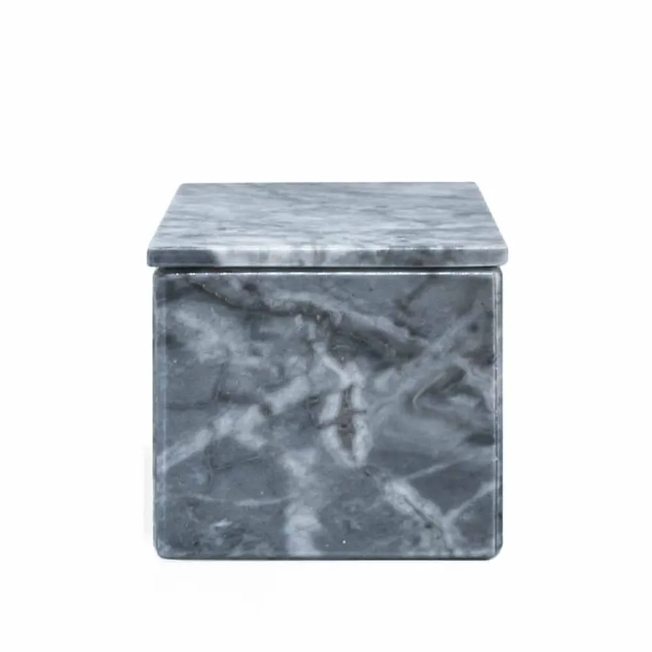 Composición de accesorios de baño de mármol hecho en Italia, 4 piezas - Deano Viadurini