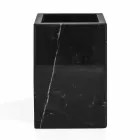 Composición de accesorios de baño de mármol hecho en Italia, 4 piezas - Deano Viadurini