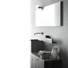 Composición de muebles de baño de suelo de diseño moderno - Farart1 Viadurini