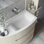 Composición de Mobiliario para el Baño de Diseño Moderno - Callisi13 Viadurini
