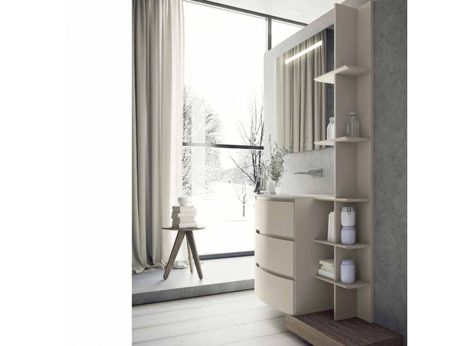 Composición de Mobiliario para el Baño de Diseño Moderno - Callisi13 Viadurini