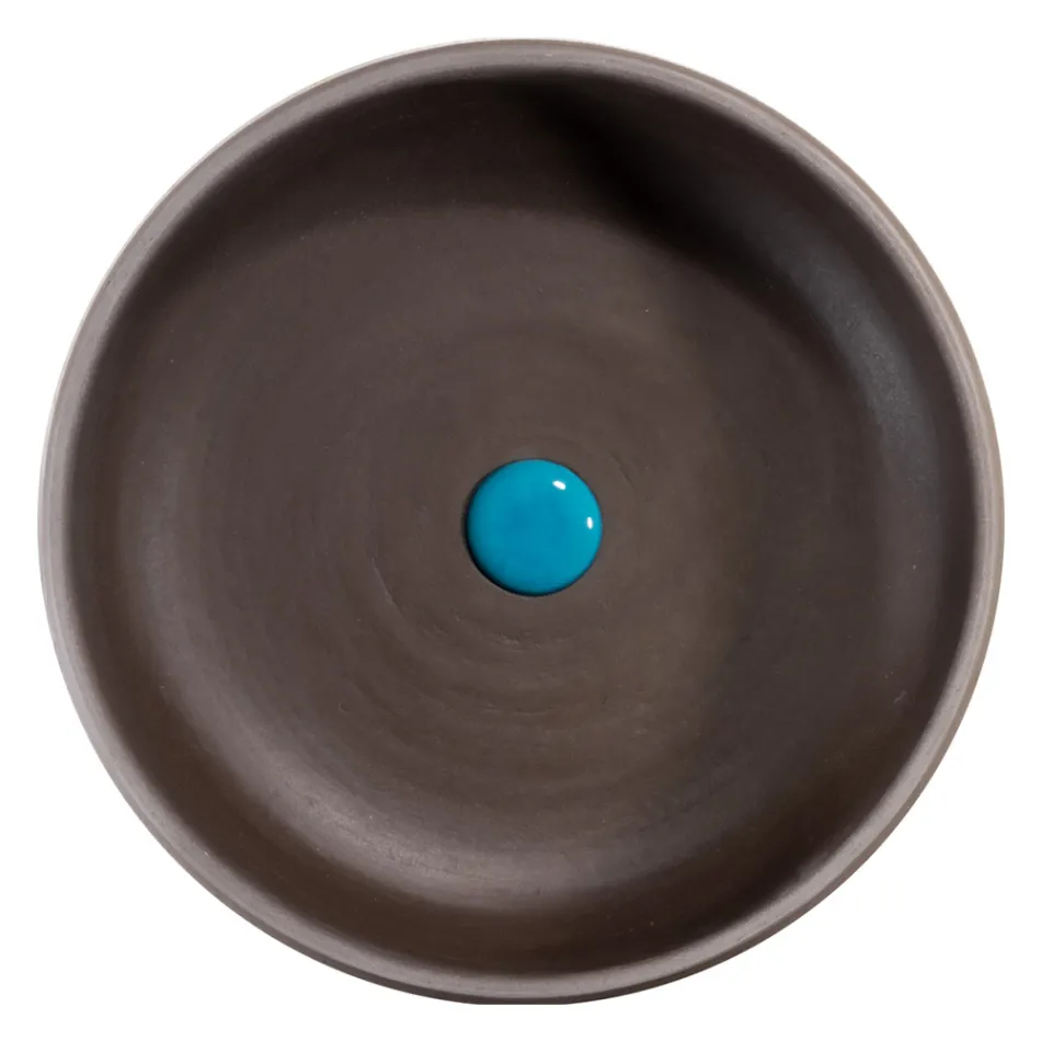 Mueble de Baño Independiente Composición Color Azul con Accesorios - Maryse Viadurini