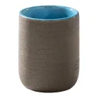 Composición de gabinete de baño independiente que incluye accesorios azules - Carolie Viadurini