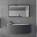 Composición de muebles de baño suspendidos de diseño moderno - Callisi3