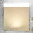 Composición de muebles de madera para baño hecho en Italia Forlì Viadurini