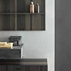 Composición para baño suspendido y diseño moderno Made in Italy - Farart9 Viadurini