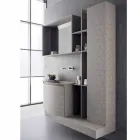 Composición de baño, suspensión de diseño italiano moderno - Callisi10 Viadurini