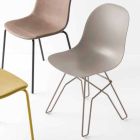 diseño moderno silla Connubia Academia Calligaris fabricado en Italia, 2 piezas Viadurini