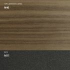 Consola Extensible 150 cm en Metal y Melamina Made in Italy - Solapa Viadurini