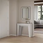 Consola extensible hasta 181 cm en melamina Essence Made in Italy - Castello Viadurini