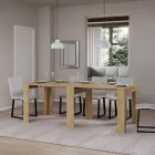 Consola extensible hasta 181 cm en melamina Essence Made in Italy - Castello Viadurini