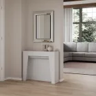 Consola extensible hasta 211 cm en melamina en esencia Made in Italy - Incantesimo Viadurini
