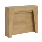 Consola extensible hasta 211 cm en melamina en esencia Made in Italy - Incantesimo Viadurini