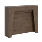 Consola extensible hasta 211 cm en melamina en esencia Made in Italy - Incantesimo Viadurini