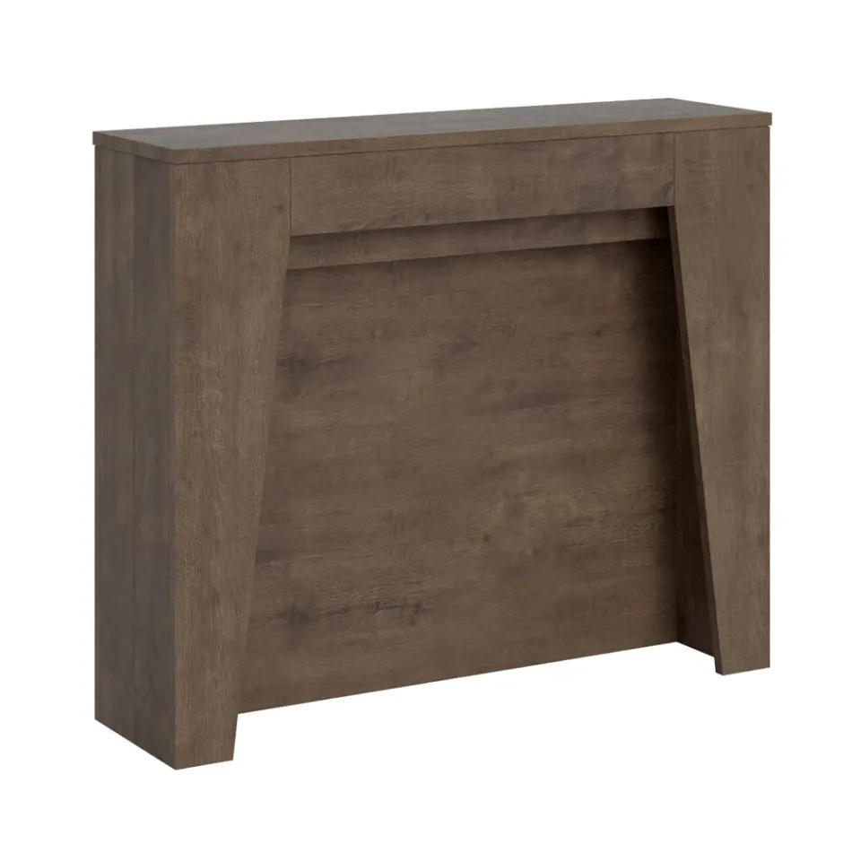 Consola extensible hasta 211 cm en melamina en esencia Made in Italy - Incantesimo Viadurini