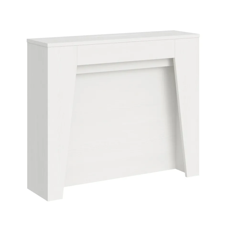 Consola extensible hasta 211 cm en melamina en esencia Made in Italy - Incantesimo Viadurini
