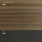 Consola extensible a 214 cm en madera y metal Made in Italy - Leonide Viadurini