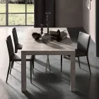 Consola Extensible hasta 290 cm en Melamina Madera Made in Italy - Paride Viadurini