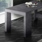 Consola extensible a 300 cm desde la entrada o la sala de estar en madera - Katharina Viadurini